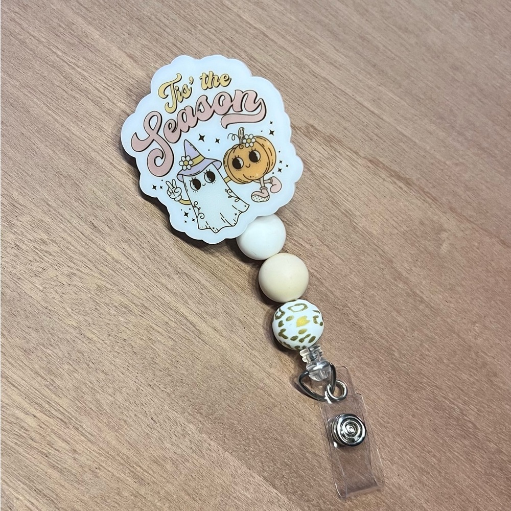 Halloween badge reel
